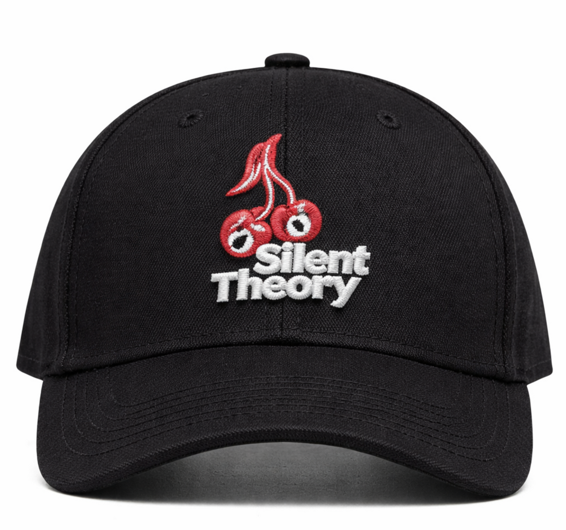 SILENT THEORY CHERRY CAP - BLACK