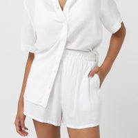 RHYTHM CLASSIC BEACH SHORT- WHITE