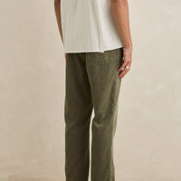 RHYTHM MENS CORD JAM PANT - OLIVE