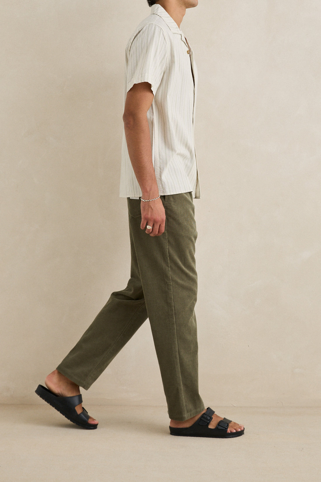 RHYTHM MENS CORD JAM PANT - OLIVE