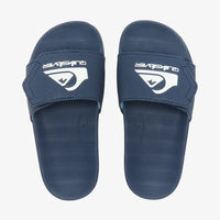 QUIKSILVER BOYS SUNSET SLIDE ADJUST SLIDES - NAVY BLAZER