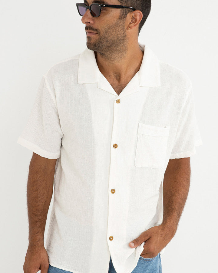 RHYTHM DAYTONA SS SHIRT - WHITE