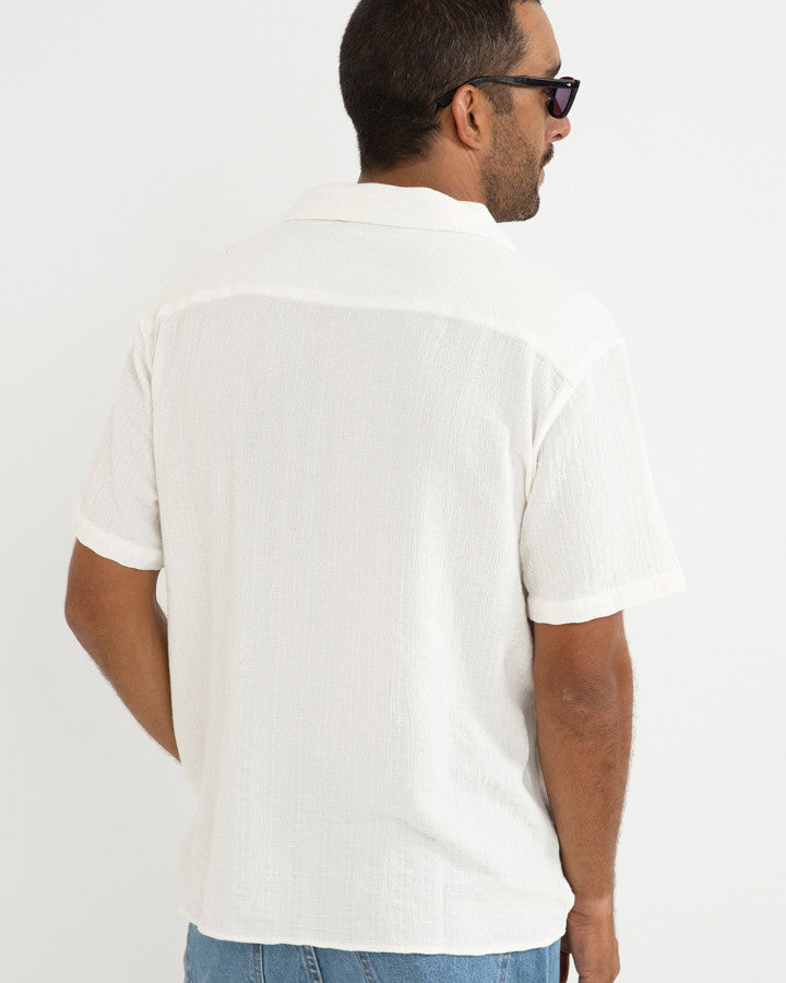 RHYTHM DAYTONA SS SHIRT - WHITE