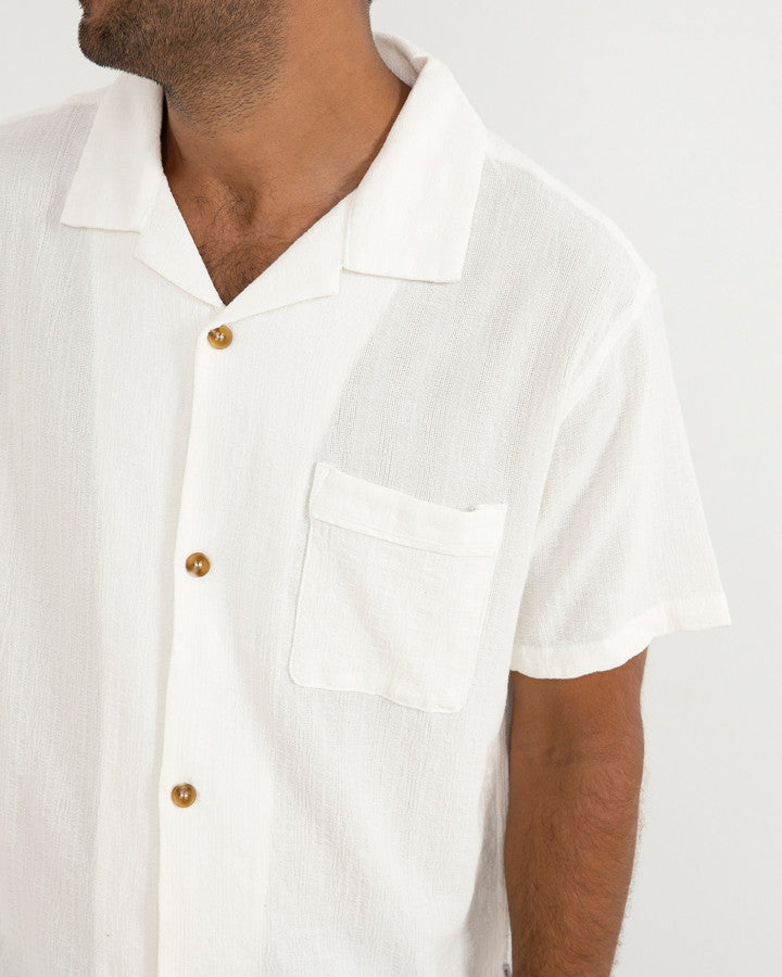 RHYTHM DAYTONA SS SHIRT - WHITE