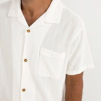 RHYTHM DAYTONA SS SHIRT - WHITE