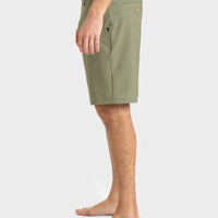 QUIKSILVER UNION HEATHER 19" AMPHIBIAN BOARDSHORTS - GRAPE LEAF
