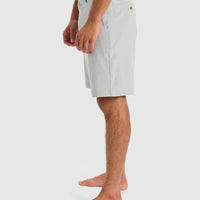 QUIKSILVER UNION HEATHER 19" AMPHIBIAN BOARDSHORTS - QUARRY HEATHER