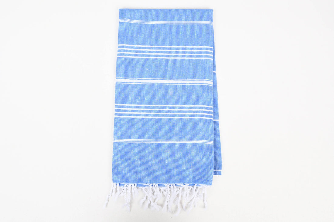 Handwoven Turkish Cotton  Mint / Beach Towel
