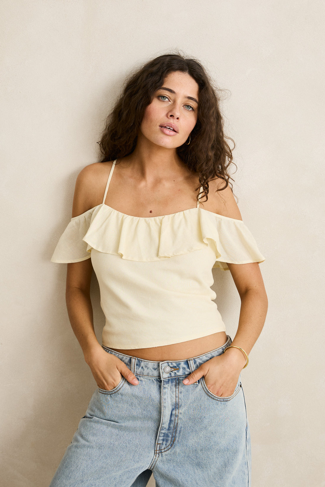 RHYTHM GIGI TOP - CREAM