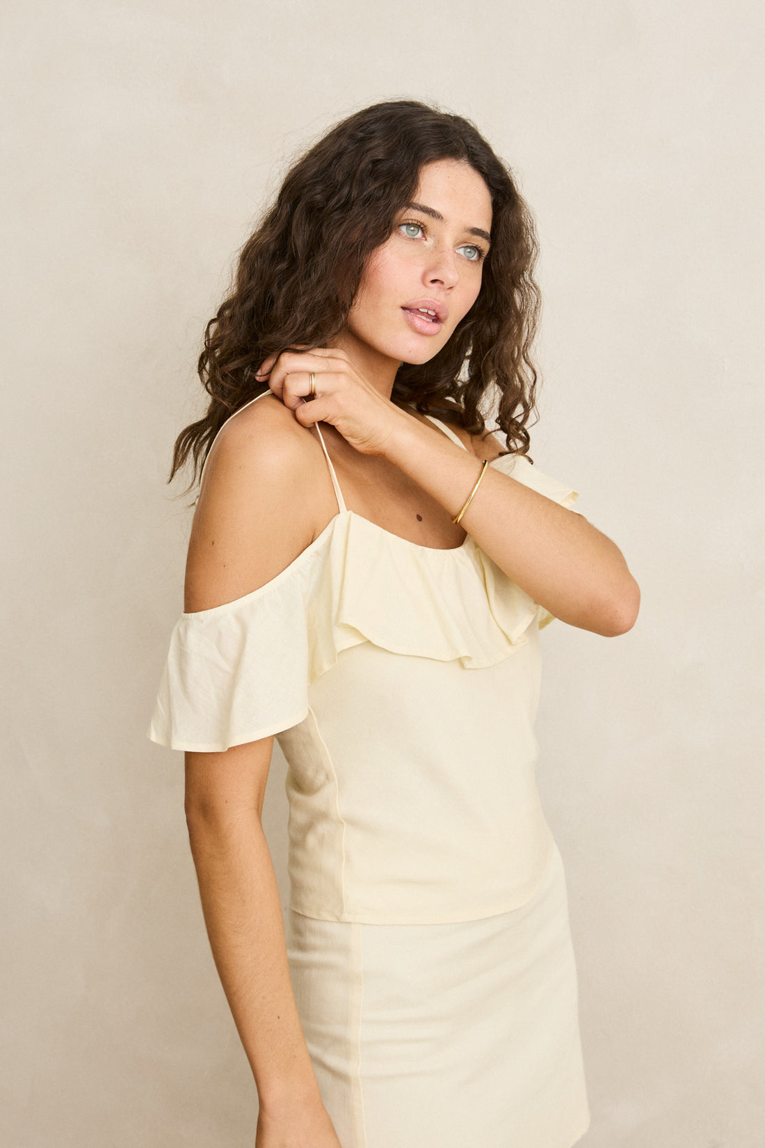 RHYTHM GIGI TOP - CREAM