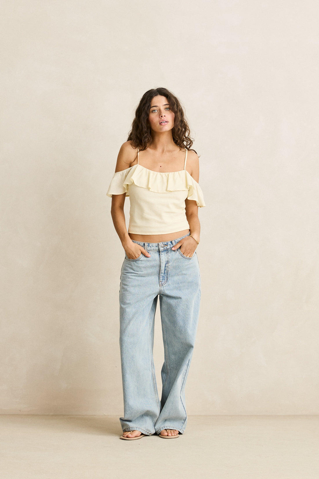 RHYTHM GIGI TOP - CREAM
