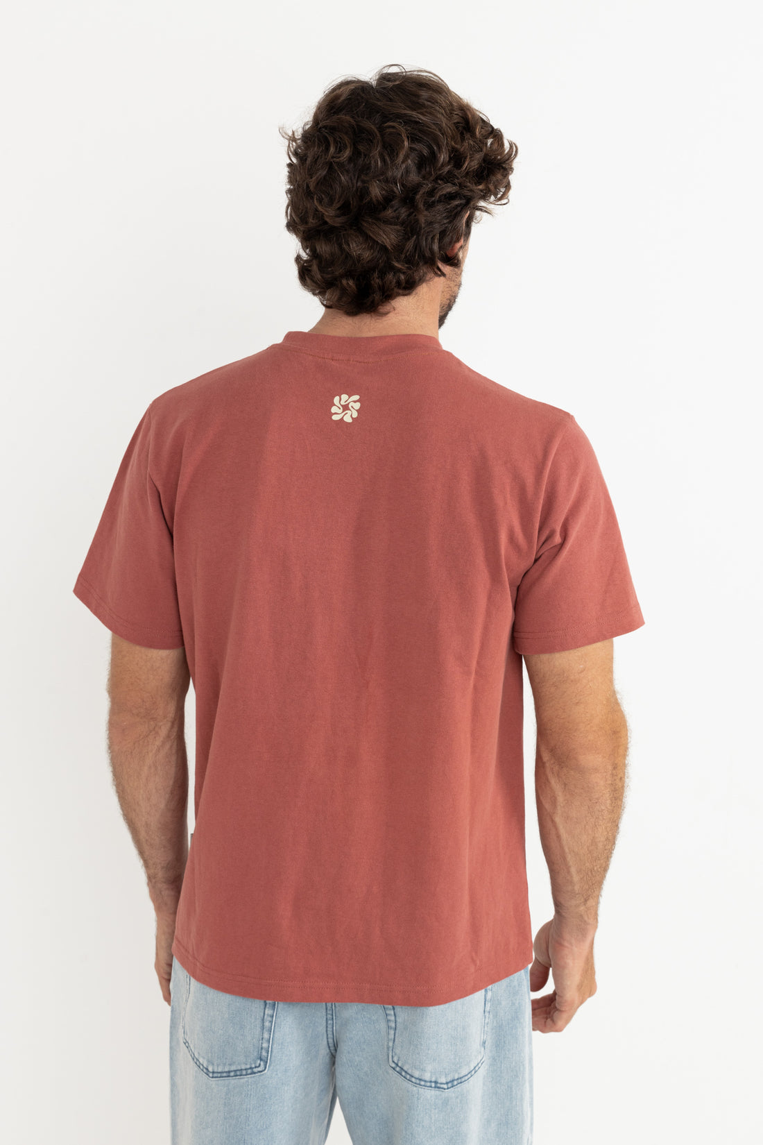 RHYTHM GRANGE VINTAGE SS T-SHIRT - VINTAGE CLAY