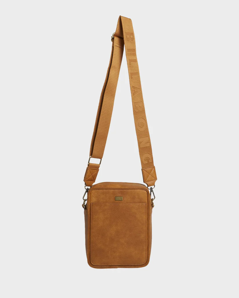 BILLABONG MAD LOVE SHOULDER BAG - TAN