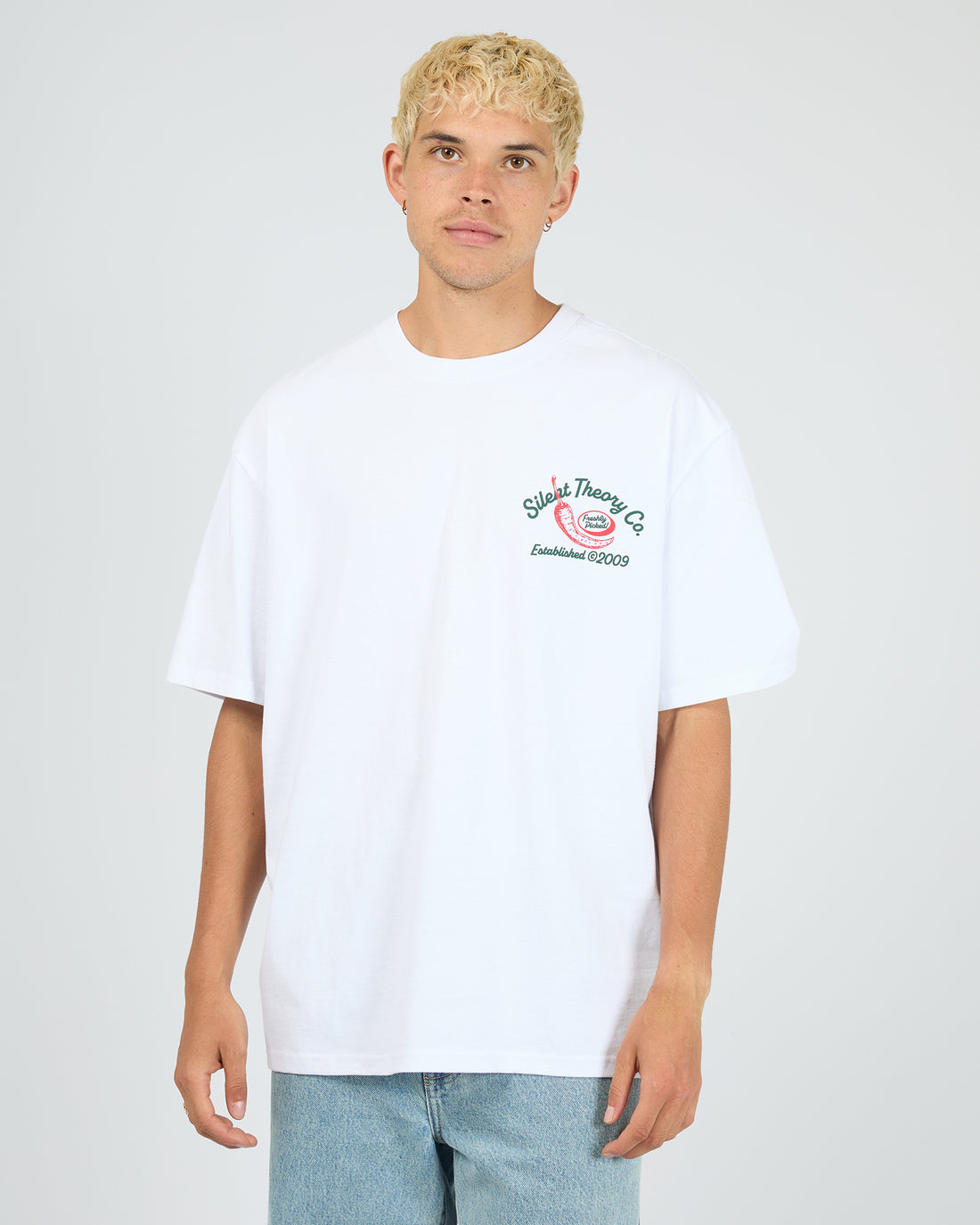SILENT THEORY HOT STUFF TEE - WHITE