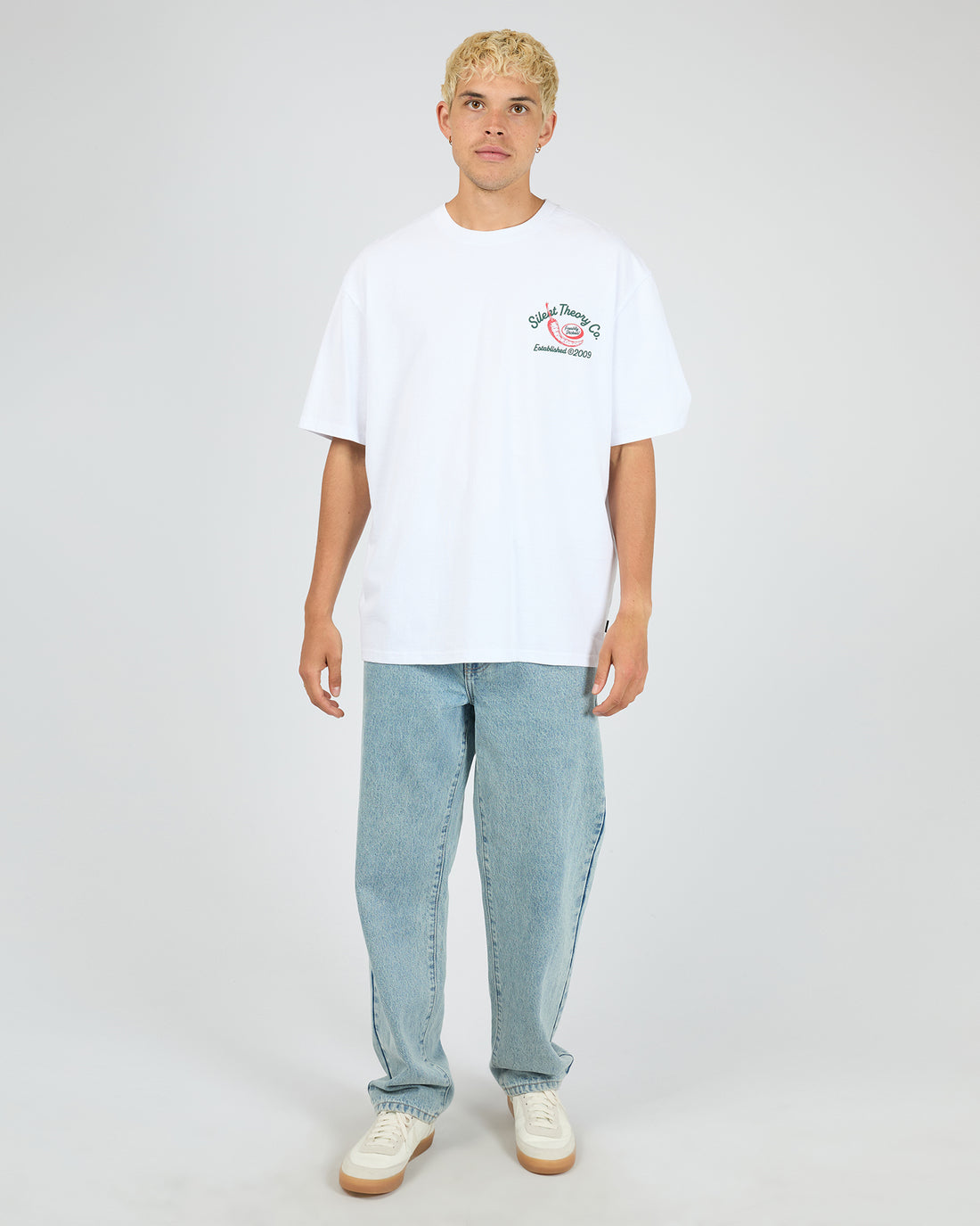 SILENT THEORY HOT STUFF TEE - WHITE