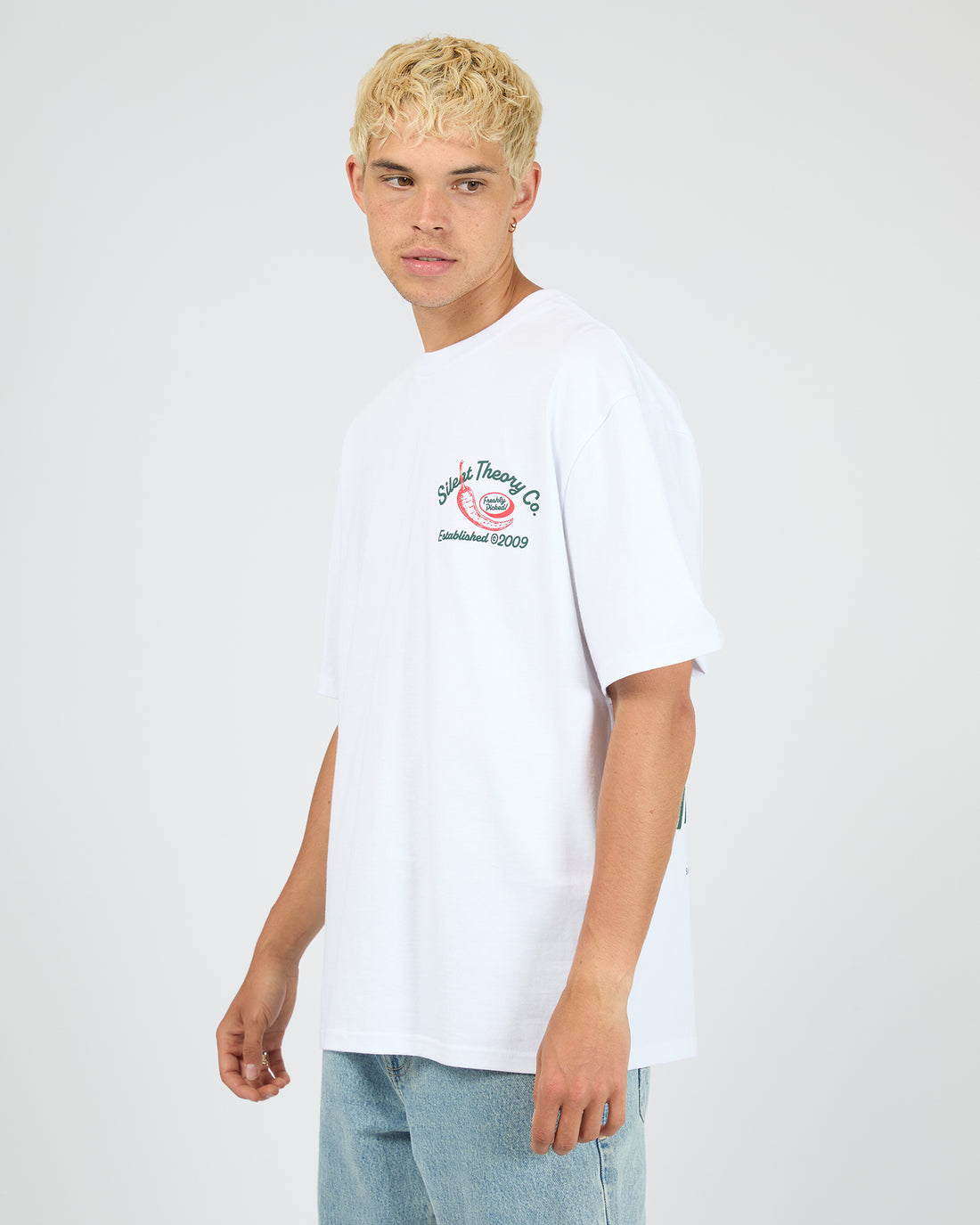 SILENT THEORY HOT STUFF TEE - WHITE