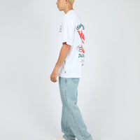 SILENT THEORY HOT STUFF TEE - WHITE