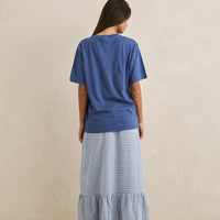 RHYTHM ISLAND OVERSIZED TEE - INDIGO