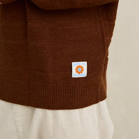 RHYTHM JACKSON KNIT - CHESTNUT
