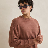 RHYTHM JACKSON KNIT - VINTAGE CLAY
