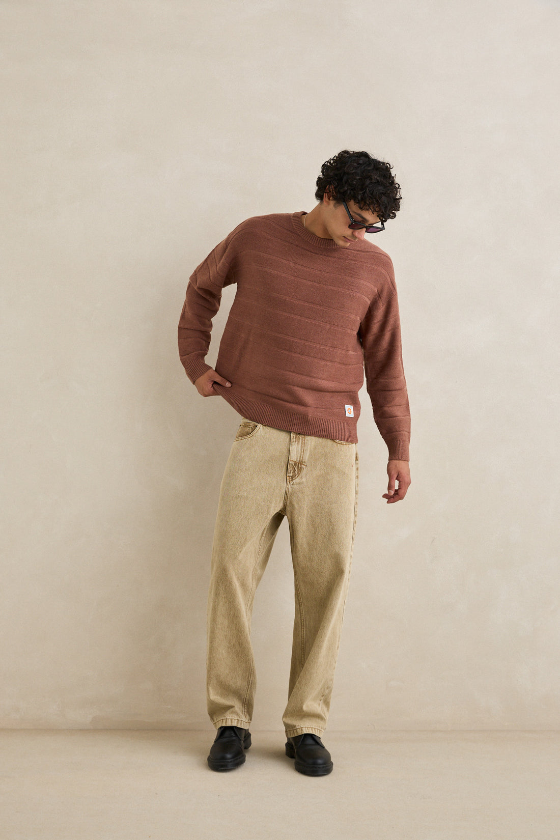 RHYTHM JACKSON KNIT - VINTAGE CLAY