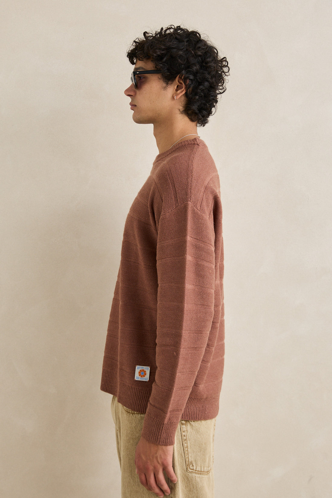 RHYTHM JACKSON KNIT - VINTAGE CLAY