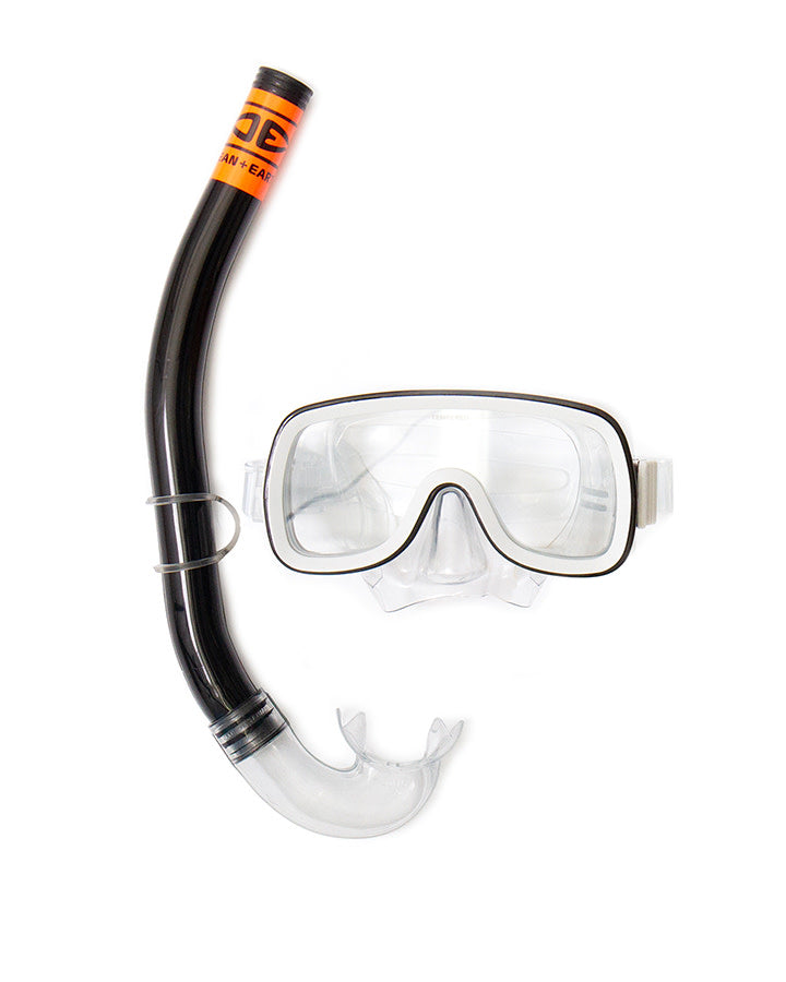OCEAN AND EARTH ADULT FREE DIVE MASK - BLACK