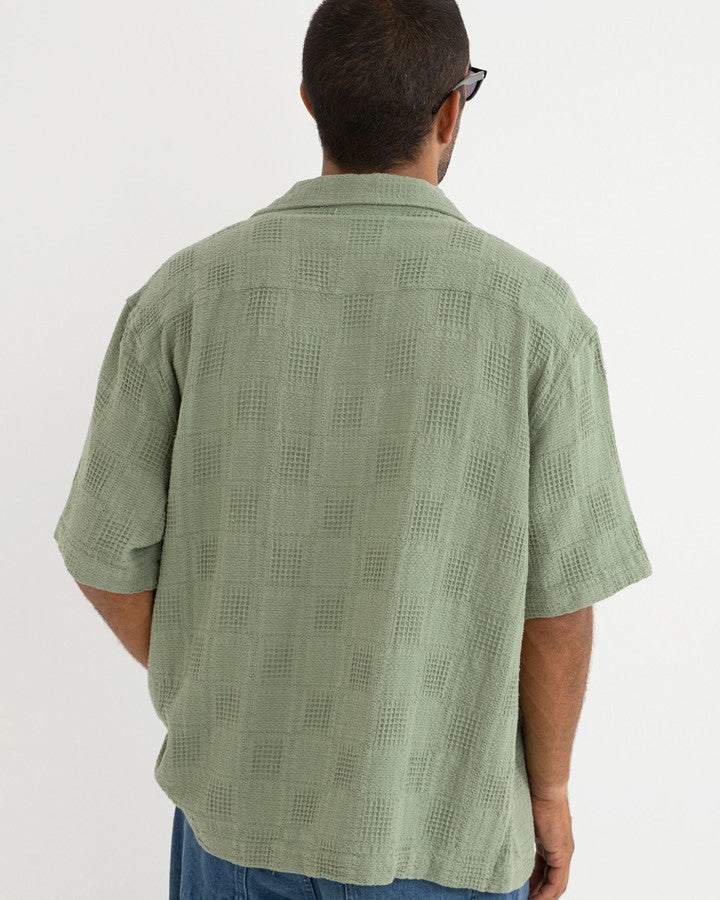 RHYTHM OASIS SS SHIRT - DESERT GRASS