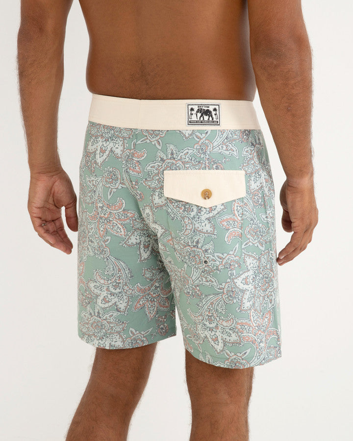 RHYTHM PAISLEY TRUNK - GREEN TEA