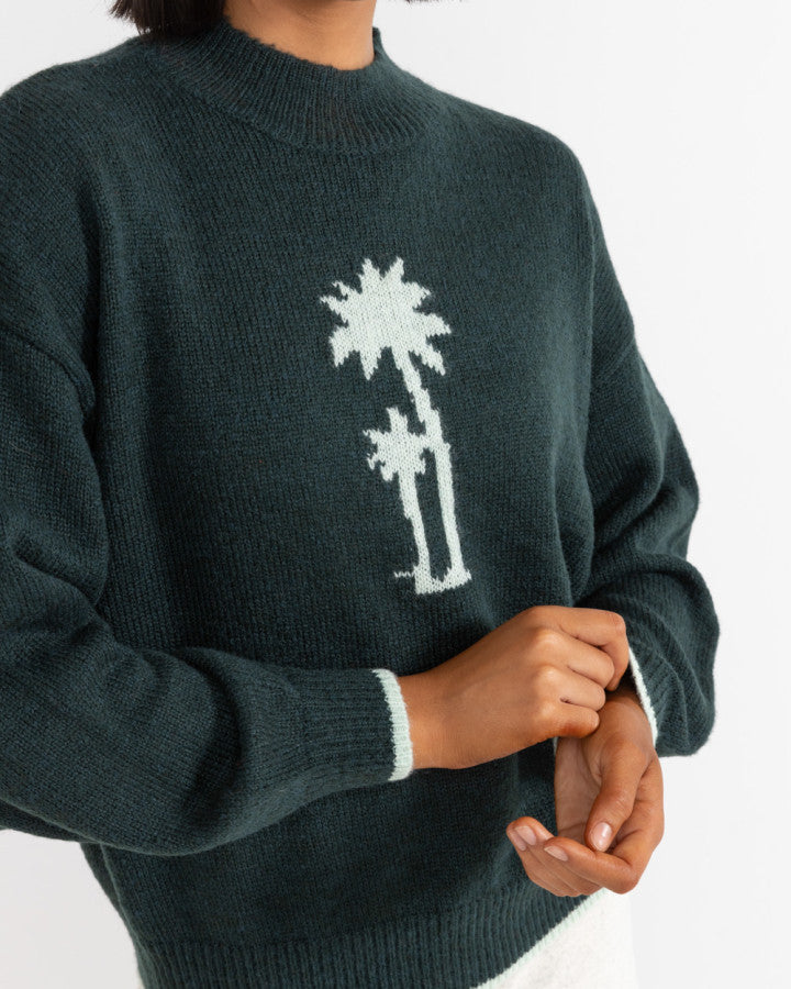 RHYTHM PALM SHADOW JUMPER - JADE