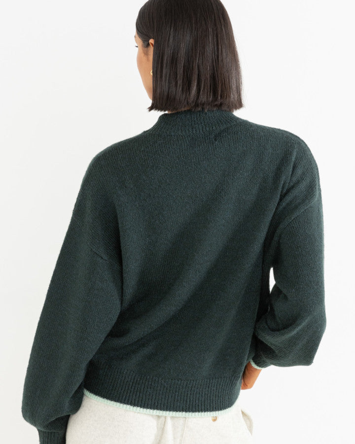 RHYTHM PALM SHADOW JUMPER - JADE