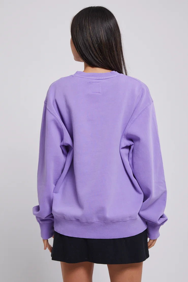 BILLABONG PALMY BROOKLYN CREW - PURPLE PUNCH