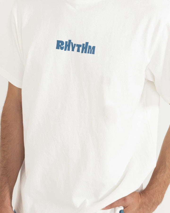 RHYTHM PRAISE THE SUN VINTAGE SS T-SHIRT - NATURAL