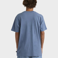 QUIKSILVER COMP CHECK SS -  CHINA BLUE