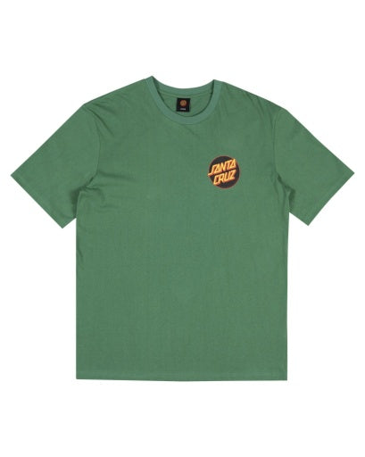SANTA CRUZ DESCENDED DOTS TEE - GREEN