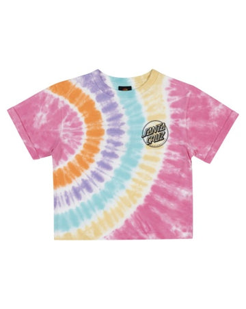 SANTA CRUZ CONTRA DOT MONO TEE - TIE DYE