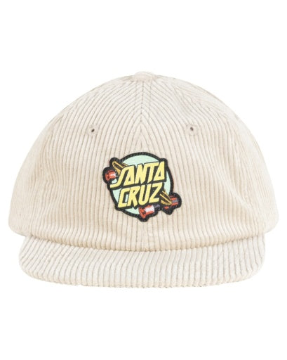 SANTA CRUZ SUMMER 76 STRAPBACK CAP - NATURAL