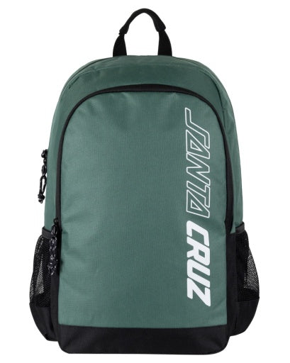 SANTA CRUZ SC SOLID HALF STRIP BACKPACK- GREEN