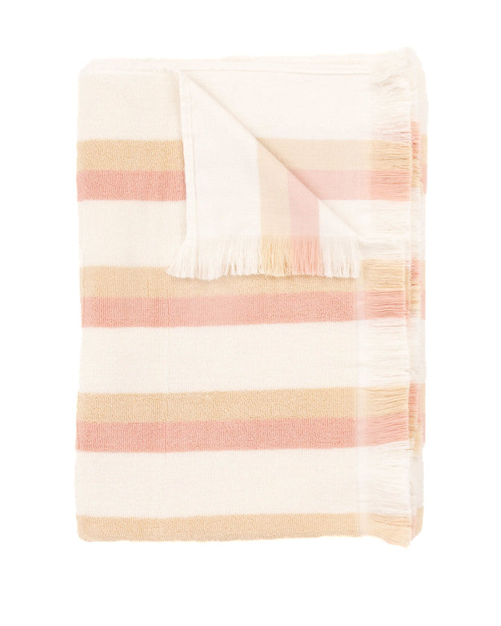 LAYDAYS SHALLOWS BEACH TOWEL - PEACH
