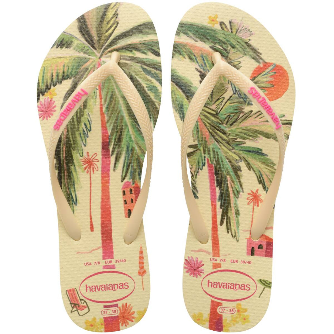 HAVAIANA SLIM SUMMER BLISS - BUTTERCREAM