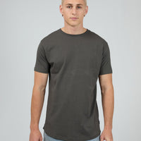 SILENT THEORY SOLID TAIL TEE - COAL