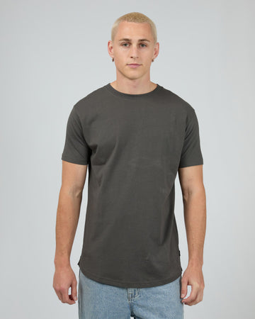 SILENT THEORY SOLID TAIL TEE - COAL