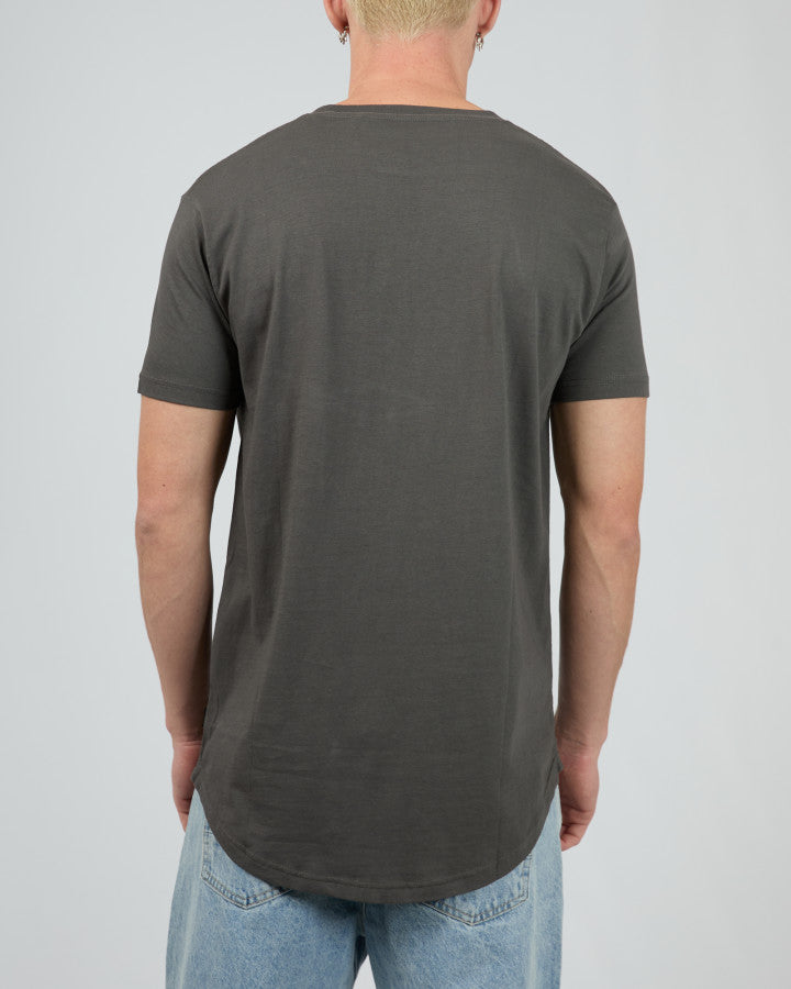 SILENT THEORY SOLID TAIL TEE - COAL