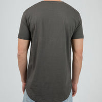SILENT THEORY SOLID TAIL TEE - COAL