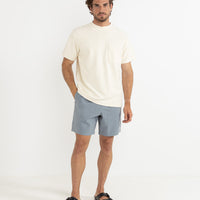 RHYTHM TEXTURED LINEN JAM - SLATE