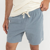 RHYTHM TEXTURED LINEN JAM - SLATE