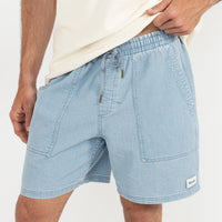 RHYTHM TEXTURED WALE JAM - INDIGO