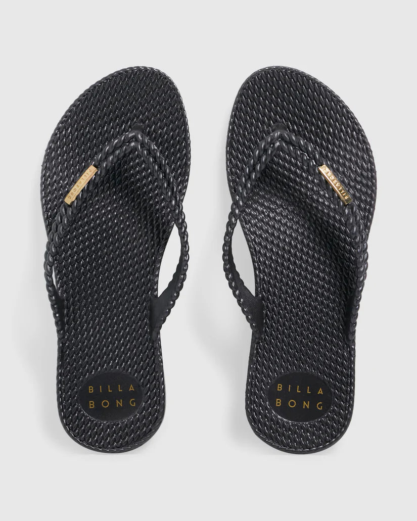 BILLABONG KICK BACK THONG GRAPHITE