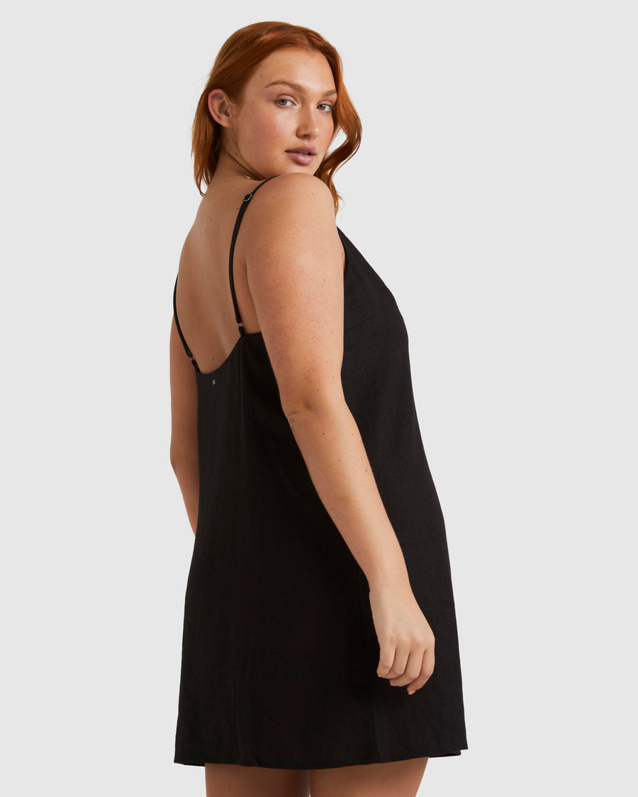 BILLABONG SUMMER LOVE DRESS - BLACK