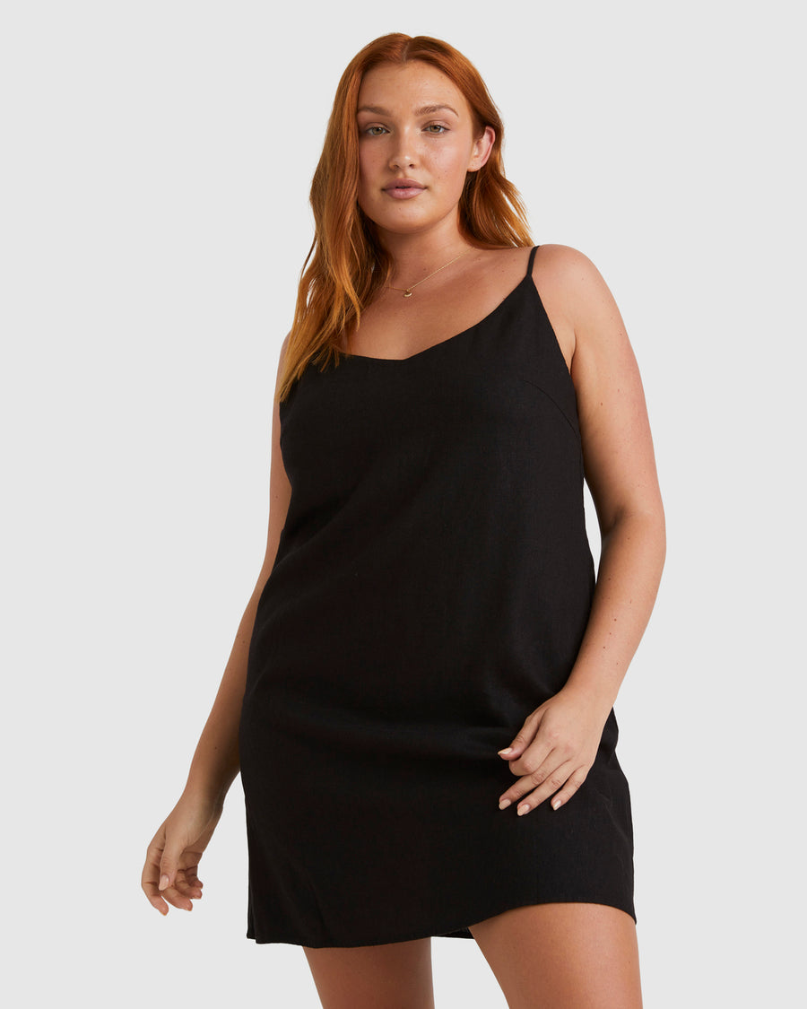 BILLABONG SUMMER LOVE DRESS - BLACK